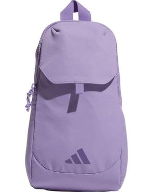 adidas Essentials 3 Sling Crossbody Bag - Purple