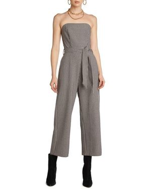 Matty M Ryan Strapless Jumpsuit - Gray