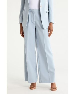 BOSS Tiwi Wide Leg Pants - Blue