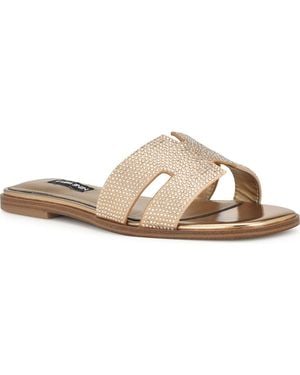 Nine West Giselle Flat Sandal - Multicolor