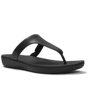 Fitflop Flowform Wedge Flip Flop - Black