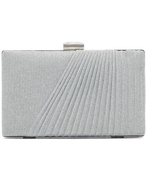 Lady Couture Suzie Glitter Clutch - Gray