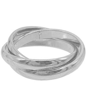 Adornia Interlinked Ring - Gray