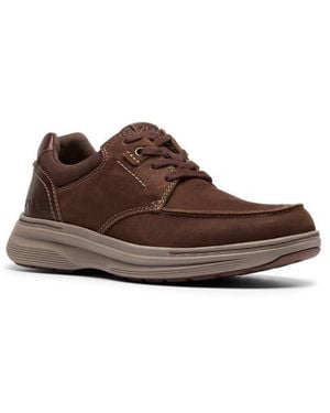 Clarks Craftwell Moc Dress Casual Lace Up Sneakers - Brown