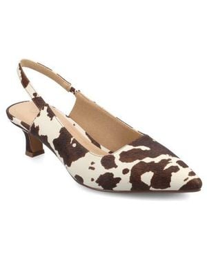 Journee Collection Paulina Slingback Pump - Multicolor