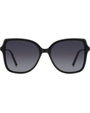 Carolina Herrera 55Mm Square Sunglasses - Black