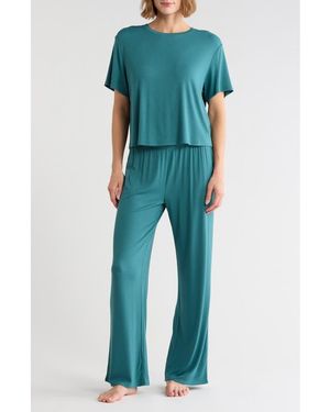 Honeydew Intimates Revival Rib Pajamas - Blue