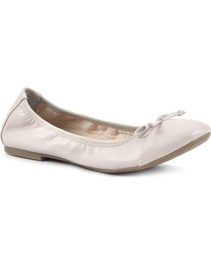 White Mountain Sunnyside Ii Ballet Flat - White