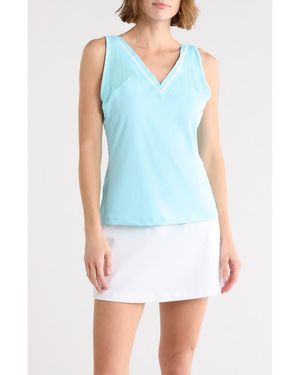 Original Penguin V-Neck Tank - Blue