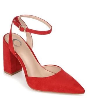 Journee Collection Tyyra Pump - Red