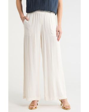 Splendid Capri Palazzo Pants - White