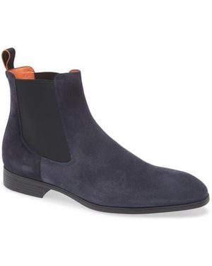 Santoni Maisy Chelsea Boot - Blue