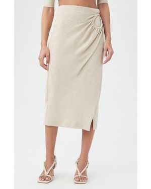 Trina Turk Abiba Midi Skirt - Natural