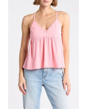 Abound Babydoll Knit Cami - Red