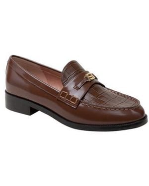 Linea Paolo Endy Bit Loafer - Brown