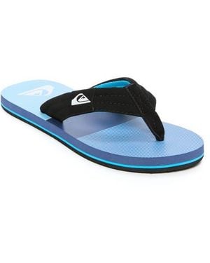 Quiksilver Moncata Layback Flip Flop - Blue
