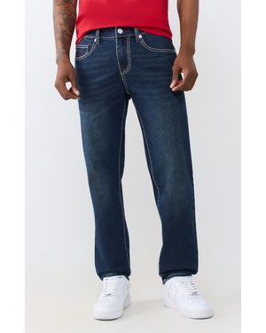 TRUE RELIGION Geno Big T Slim Fit Jeans - Blue