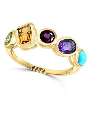 Effy 14K Sapphire Ring - Blue