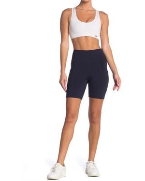Marika Lucy High Waist Bike Shorts - Blue