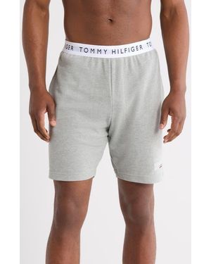 Tommy Hilfiger Piqué Lounge Shorts - Gray