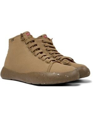 Camper Water-Repellent High-Top Sneakers - Brown