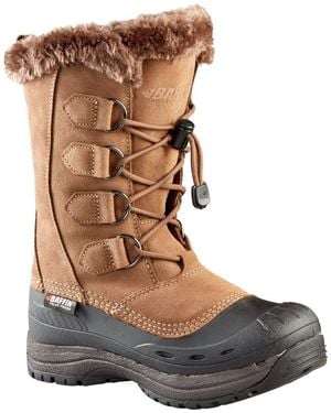 Baffin Chloe Waterproof Winter Boot With Faux Fur Trim - Brown