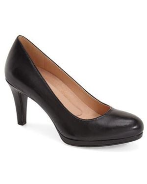 Naturalizer 'Michelle' Almond Toe Pump - Black