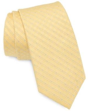 Tommy Hilfiger Bridget Grid Tie - Yellow