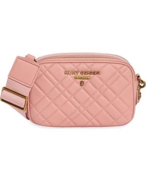 Kurt Geiger Brixton Camera Crossbody Bag - Pink