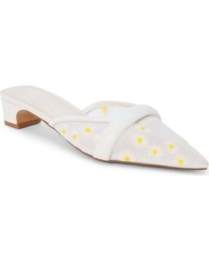 Matisse Kellan Pointed Toe Mule - White