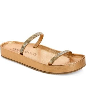 Pedro Garcia Alania Platform Sandal - Natural