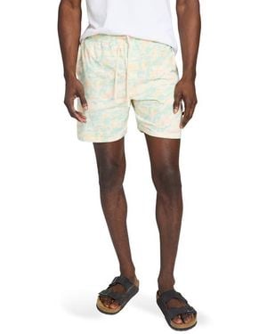 Faherty Shorelite Performance Swim Trunks - Natural