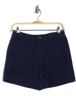 Joie Tencel Lyocell Shorts - Blue