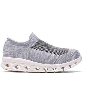 J/Slides Cici Knit Slip-On Sneaker - White