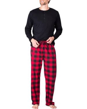 SLEEPHERO Knit Pajamas - Red
