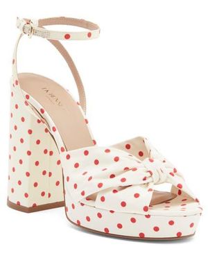LK Bennett Amanda Block Heel Sandal - Natural
