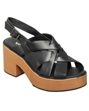 Antelope Inya Platform Sandal - Black