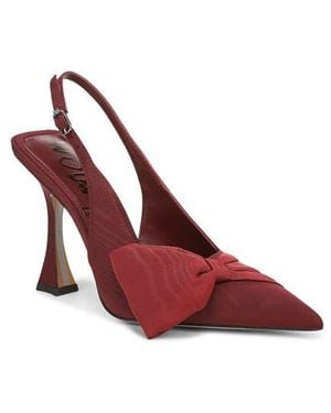 Sam Edelman Onia Pointed Toe Slingback Pump - Red