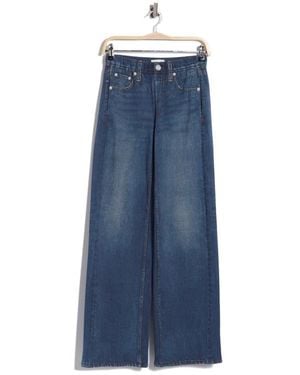 Rag & Bone Stormy High Waist Trouser Jeans - Blue