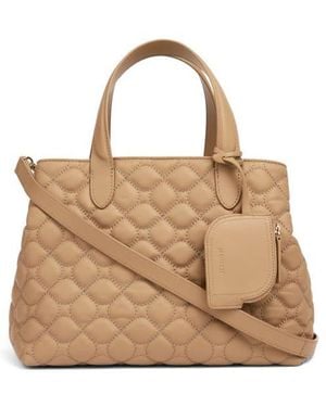 LK Bennett Juliette Quilted Leather Tote - Brown