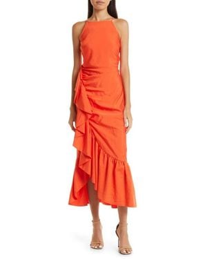 Cinq À Sept Neena Midi Dress - Red
