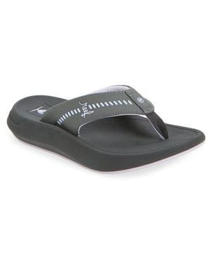Reef Swellsole Rover Flip Flop - Gray