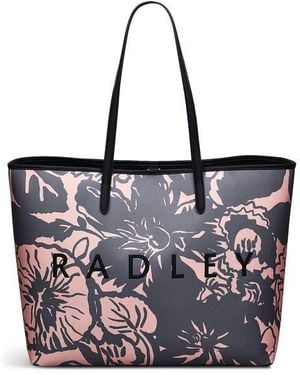 Radley Southwell Gardens Floral Large Tote Bag - Black