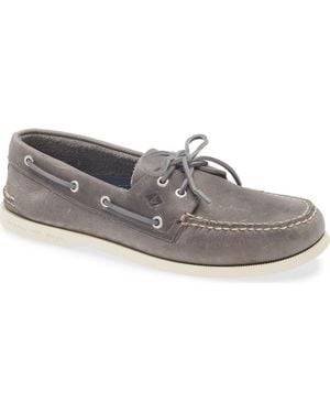 Sperry Top-Sider Authentic Original Two-Eyelet Boat Shoe - Gray