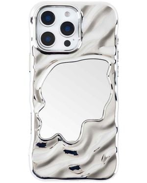 Auramma Flowy Mirror Iphone 16 Pro Max Case - Gray