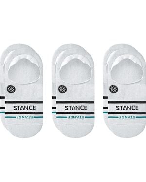Stance 3-Pack Core No Show Socks - White