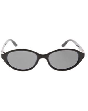 BCBGeneration 51Mm Slim Oval Sunglasses - Black