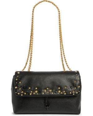 Rebecca Minkoff Edie Stud Crossbody Bag - Black