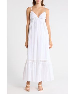 Abound Cotton Maxi Dress - White