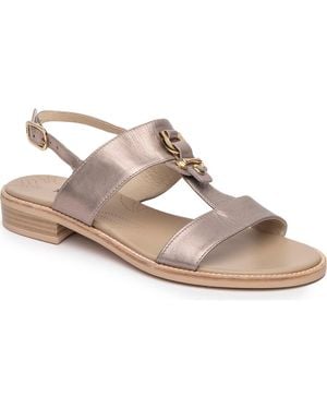 Nero Giardini City Slingback Sandal - Metallic